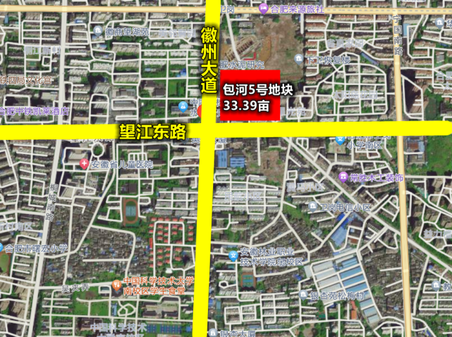 合肥发布首批次供地清单,共计42宗3615亩