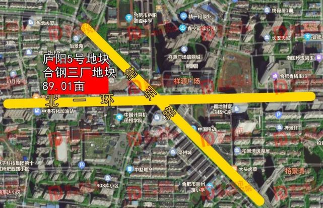 合肥发布首批次供地清单,共计42宗3615亩