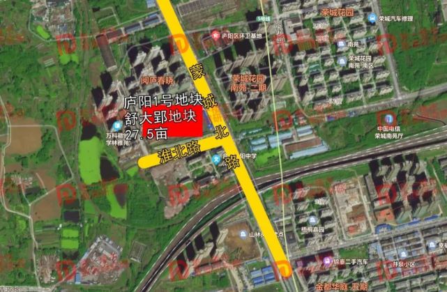 合肥发布首批次供地清单,共计42宗3615亩