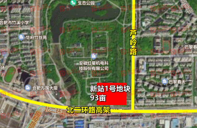 合肥发布首批次供地清单,共计42宗3615亩