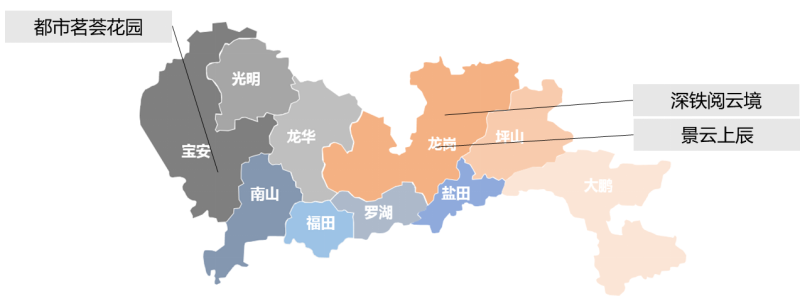 深圳新开盘地图